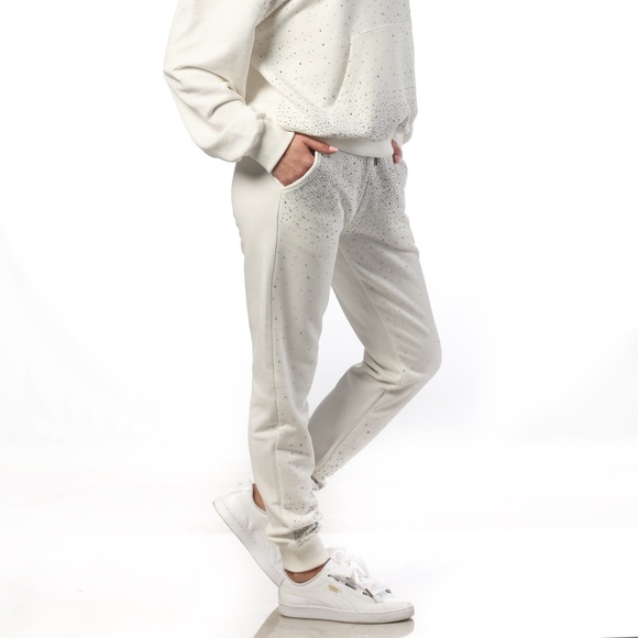 New Rhinestone Joggers, Premium Joggers,Soft Joggers,Women Sweatpants,Cozy Pants - Picture 3 of 13